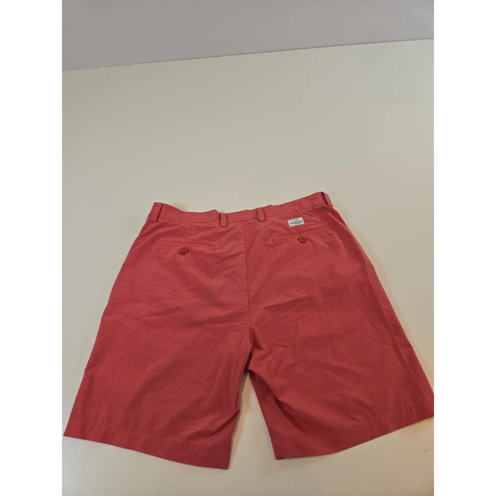 Vineyard Vines Shorts Men's 34 Red Performance Breaker Golf Preppy FLAW